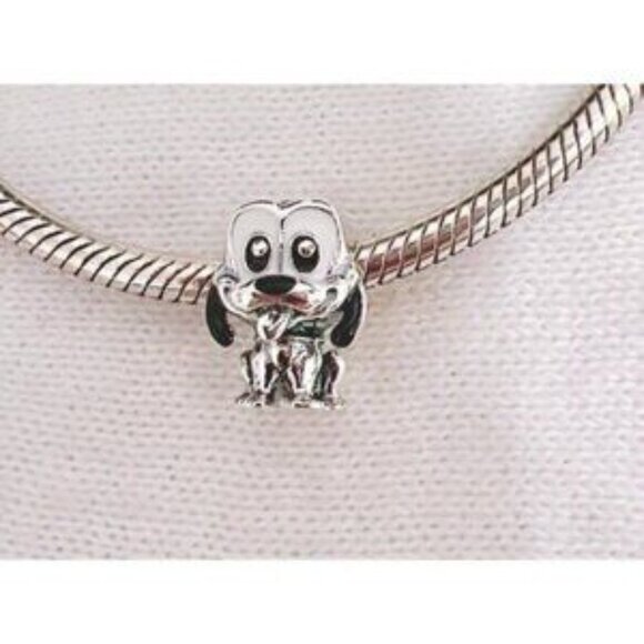 Disney Pluto Charm, Charms for Pandora Bracelet S925 ALE Sterling Silver Charm - Picture 4 of 5